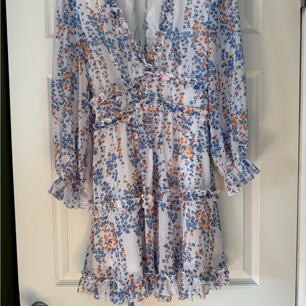 Floral Ruffle Dress